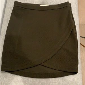 Green skirt